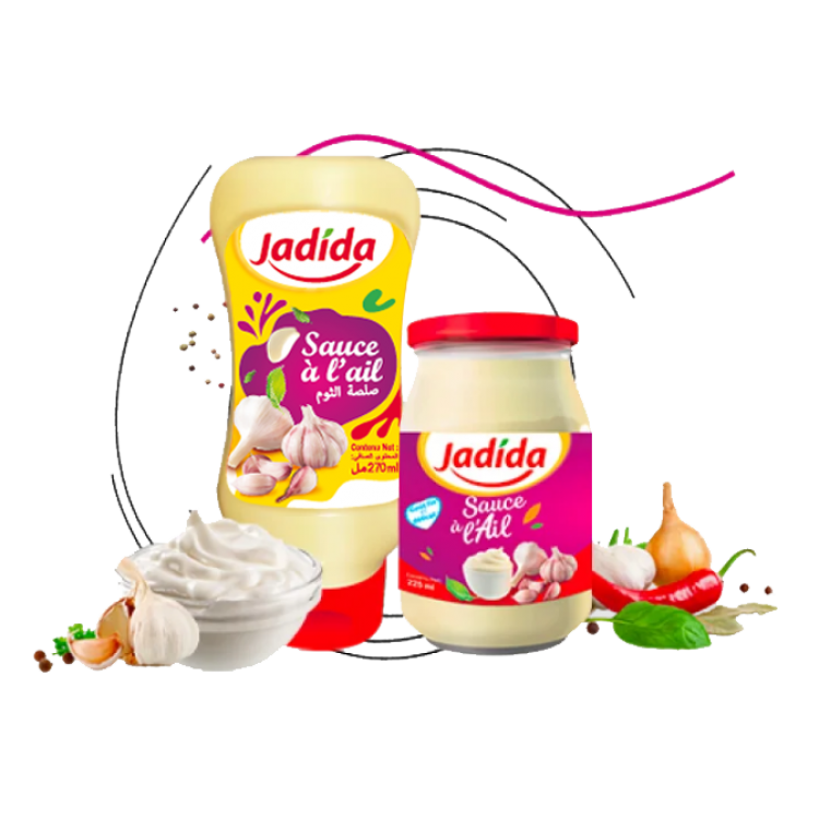 Jadida garlic sauce Med Oil Company