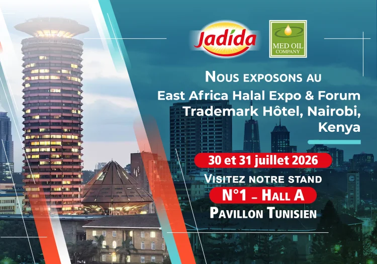 jadida - affiche salon east africa halal