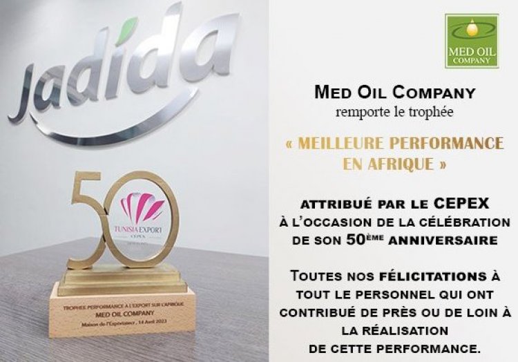 Med Oil Company remporte le trophée